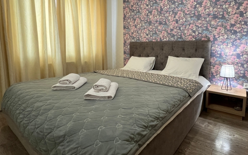 Апартаменты Однокомнатная квартира на Московской, 101, фото 35