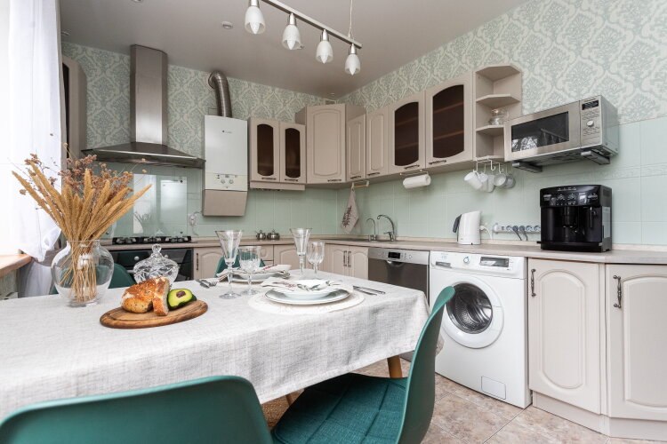 Квартира Двухкомнатная вид на Ботанический сад на 2 этаже, фото 42