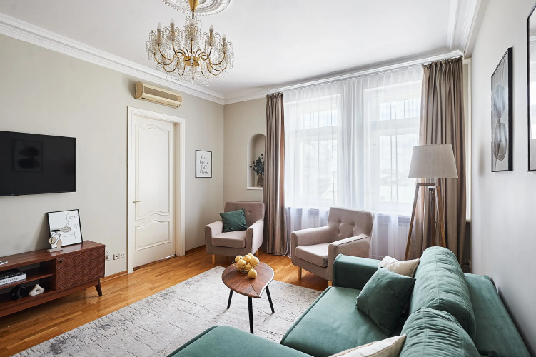 Stilnaya, Svetlaya Kvartira S Vidom Na Kreml	, фото 31