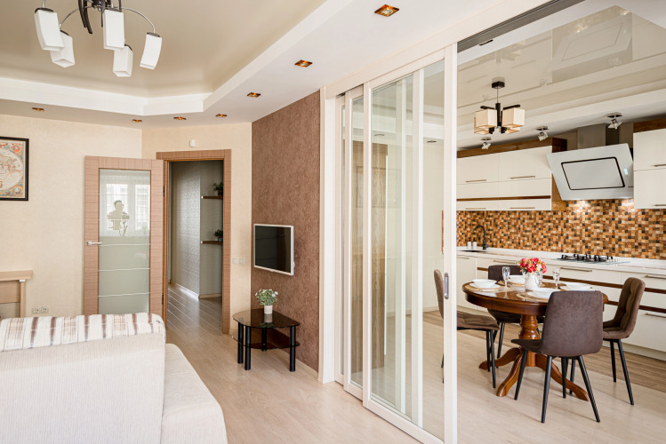 Квартира 2-к в самом центре в новом доме на Ленина 7Б от RentAp, 5 сп.мест, фото 44