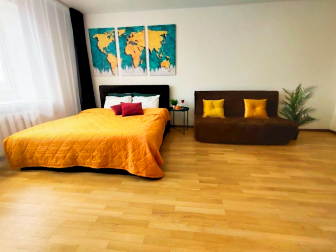 Апартаменты Уютная Квартира с Новым Ремонтом, фото 18