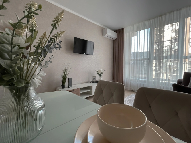 Апартаменты Green Fox на улице Набережная Приволжского Затона 22, фото 33