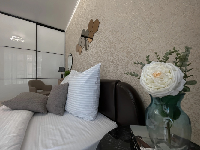 Апартаменты Green Fox на улице Набережная Приволжского Затона 22, фото 41