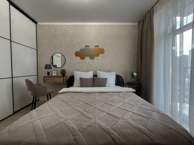 Апартаменты Green Fox на улице Набережная Приволжского Затона 22, фото 42