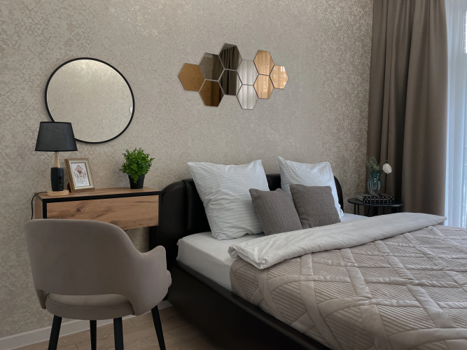 Апартаменты Green Fox на улице Набережная Приволжского Затона 22, фото 43