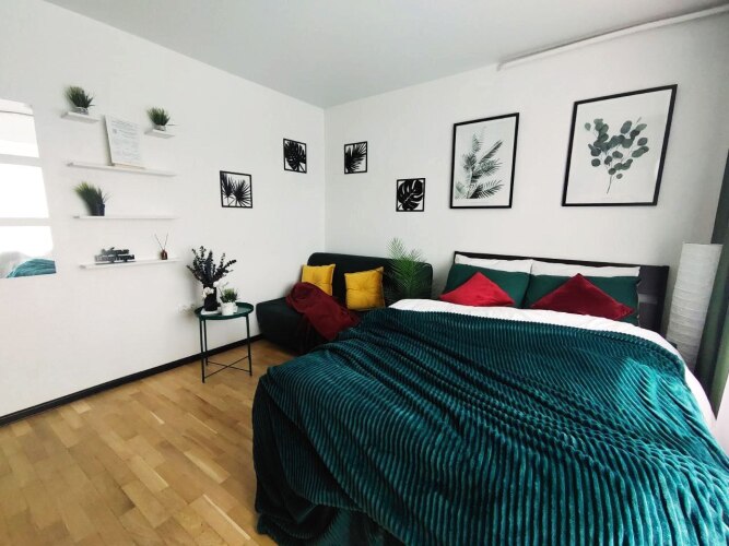 Апартаменты Комфортная современная квартира, фото 19