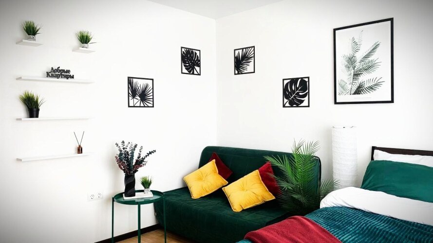 Апартаменты Комфортная современная квартира, фото 20