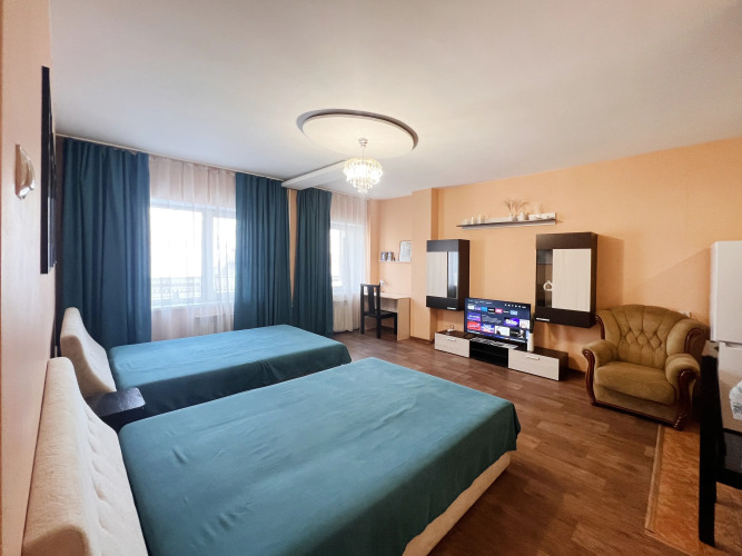 Апартаменты Двухкомнатная Студя в Центре, фото 16