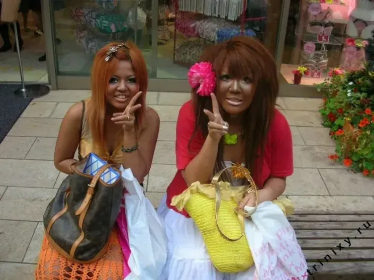 Ganguro Bitch Imouto O Tanezuke Choukyou