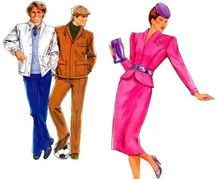 Модо 4 класс кз. Стиль одежды 80-х годов. Стиль 80х одежда женская и мужская. Наряды 80-х годов рисунки. Костюм в стиле 80.