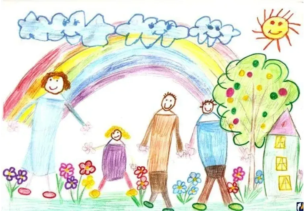 Рисование в старшей группе моя семья. Детские рисунки. Рисунок семьи детский. Детские рисунки семьи. Рисунок на тему моя семья.