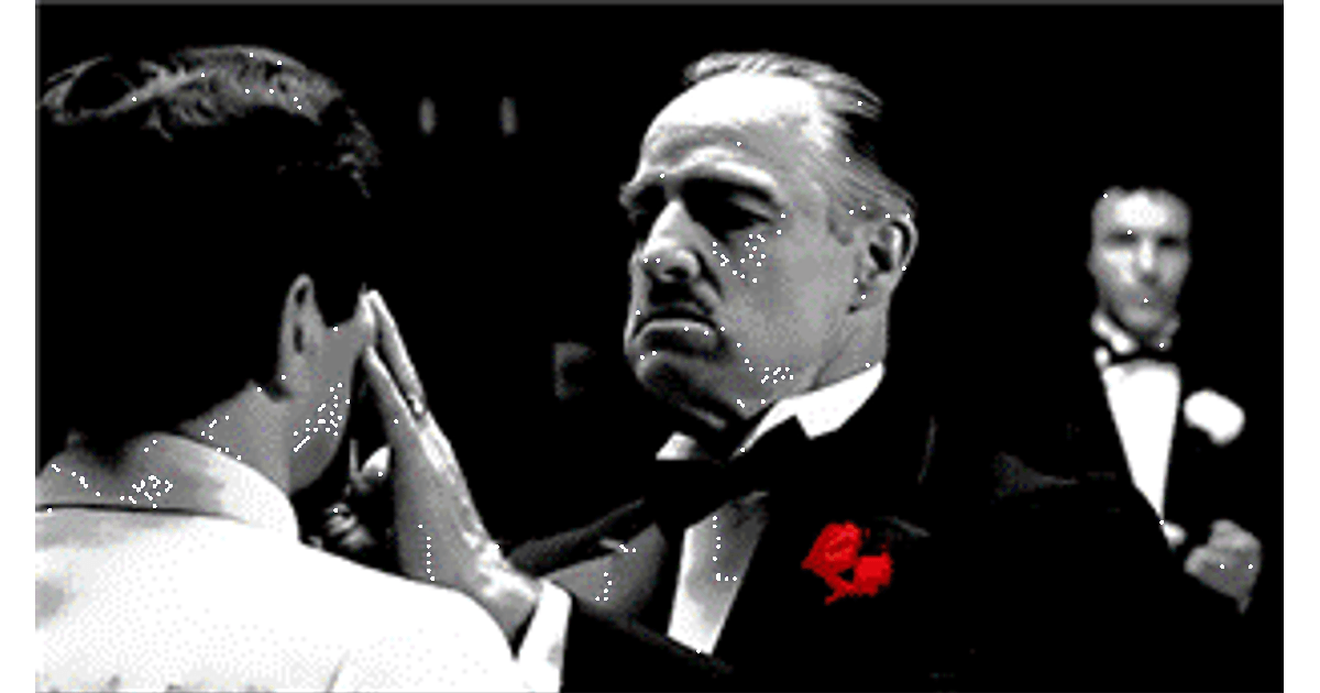 Марлон Брандо крестный отец. Мафия Дон Корлеоне. Дон Вито Корлеоне гиф. Поцелуй смерти Дон Корлеоне. Папа целует руки