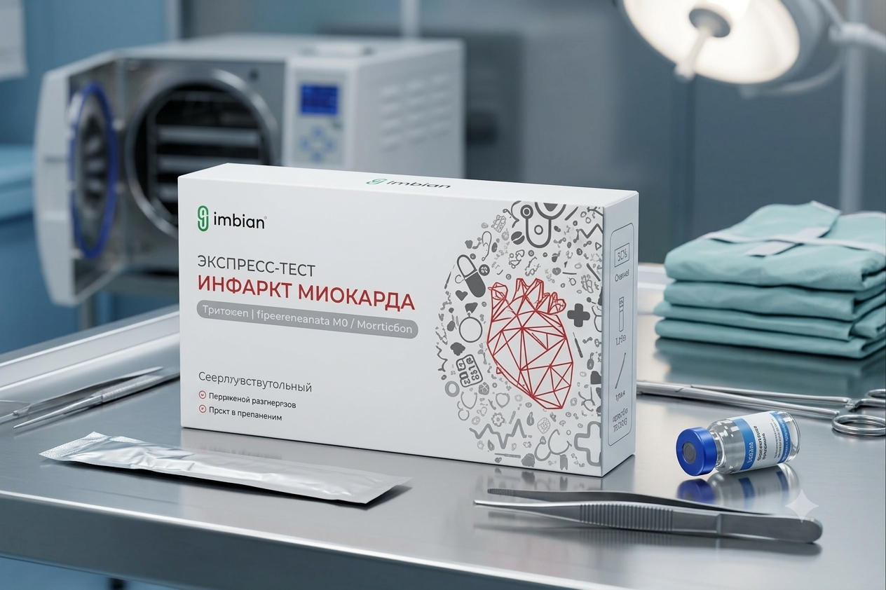 Изображение упаковки Экспресс-теста Кардио-ИМБИАН-ИХА