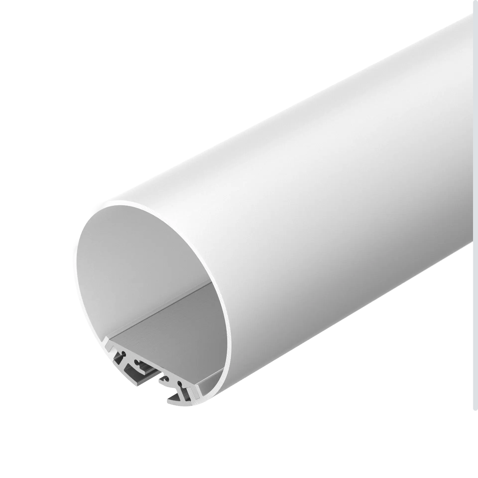 Профиль с круглым экраном