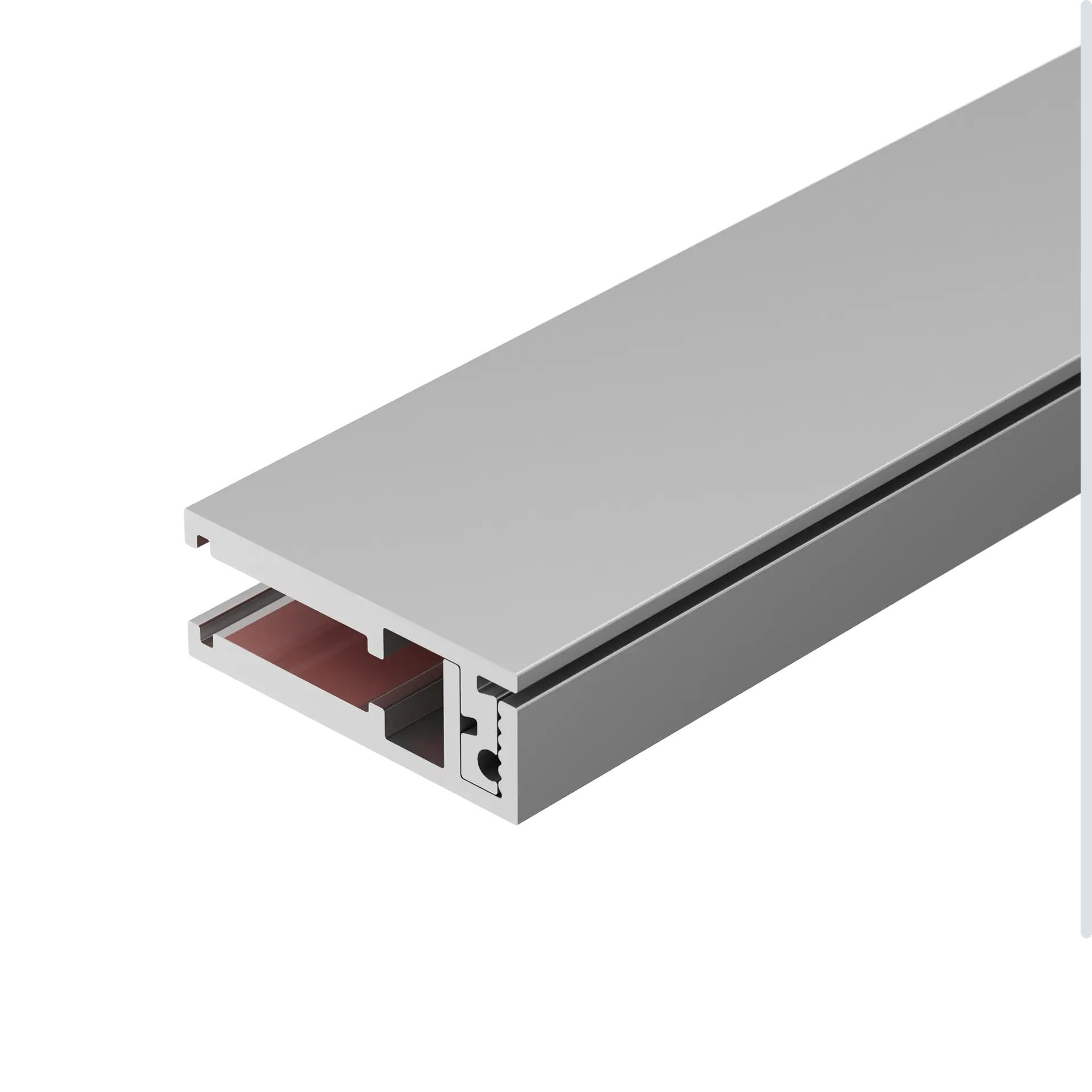 Профиль для подсветка стекла