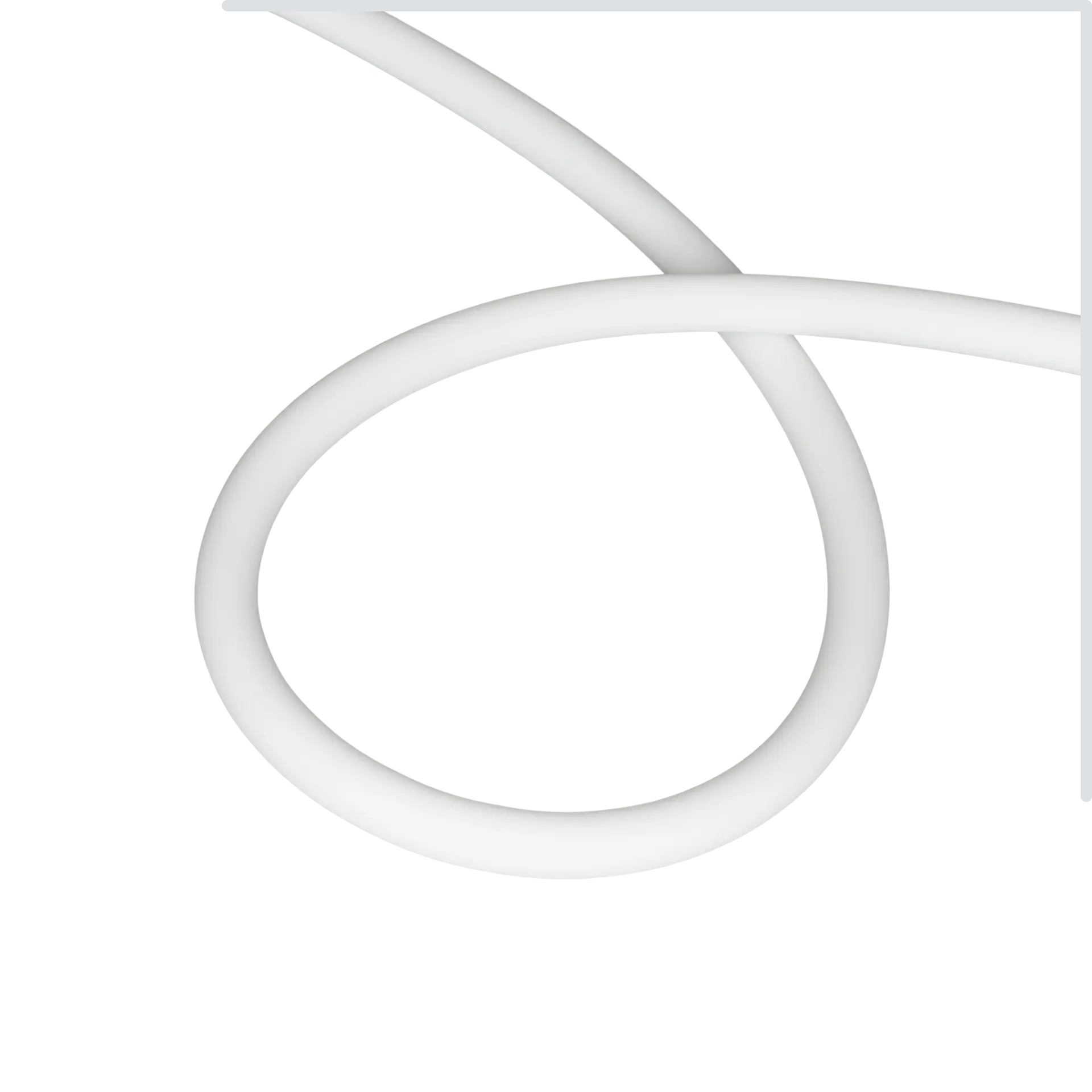 Круглый светодиодный неон