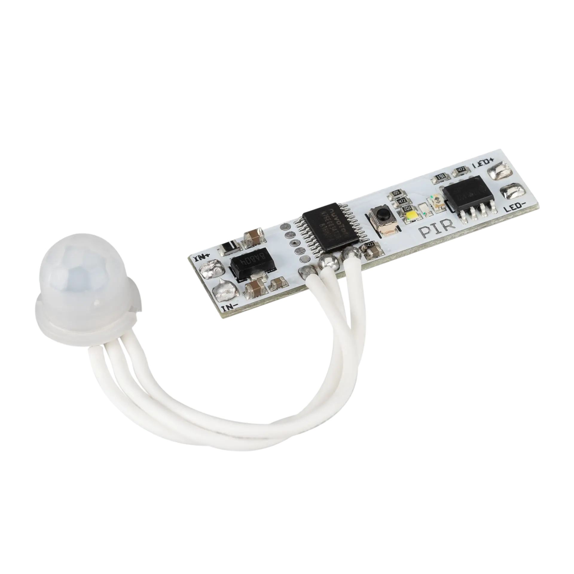 Датчики движения, звука и света