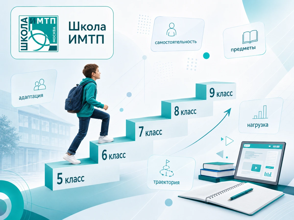 Возрастные задачи онлайн-обучения в 5-8 классах - ступени 5, 6, 7, 8 и 9 класс, адаптация, самостоятельность, предметы, нагрузка и дальнейшая траектория