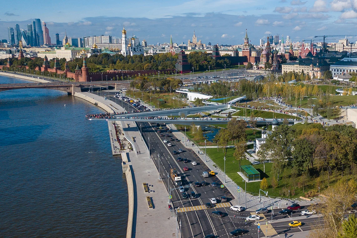 Парк Зарядье и современная городская среда Москвы
