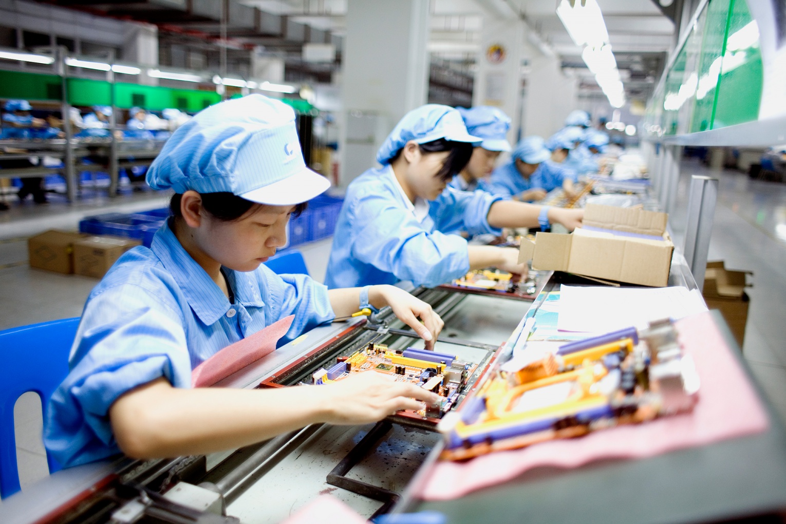 Фабрики и заводы Китая