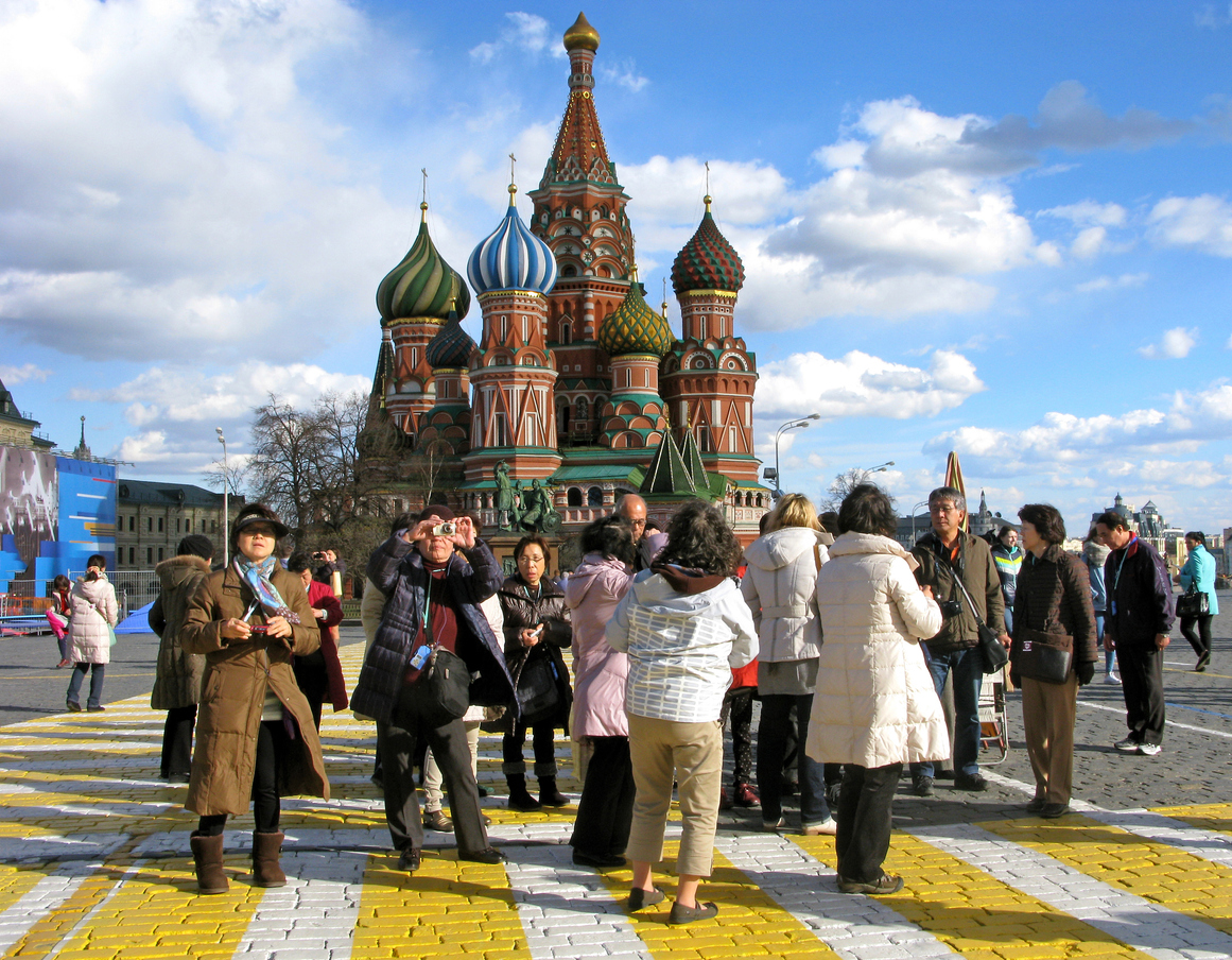 Что посещают туристы в Москве