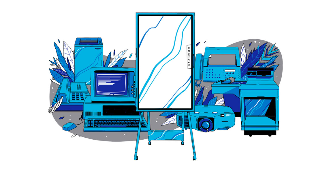 Эволюция техники: ключевые вещи, которые изменили наше представление о работе в офисе