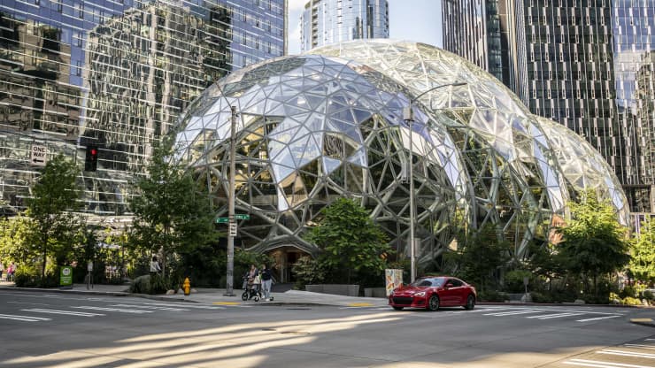 Amazon открыла охлаждающий центр в штаб-квартире в Сиэтле на фоне рекордной жары