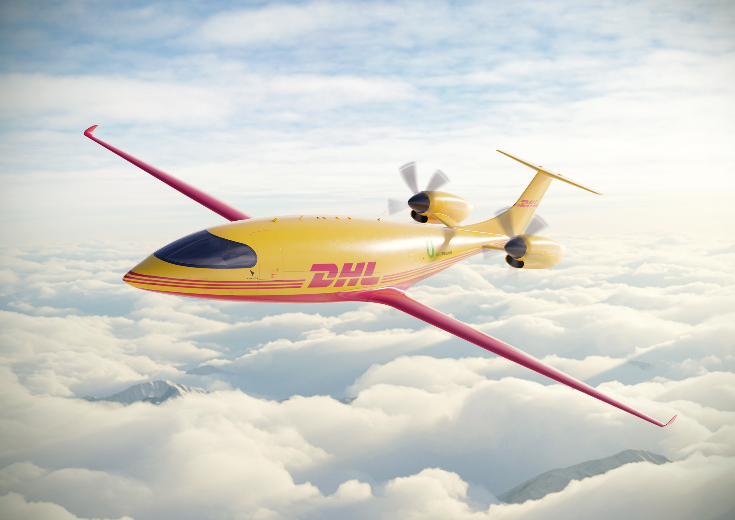 DHL начнет доставлять грузы с помощью электрических самолетов          