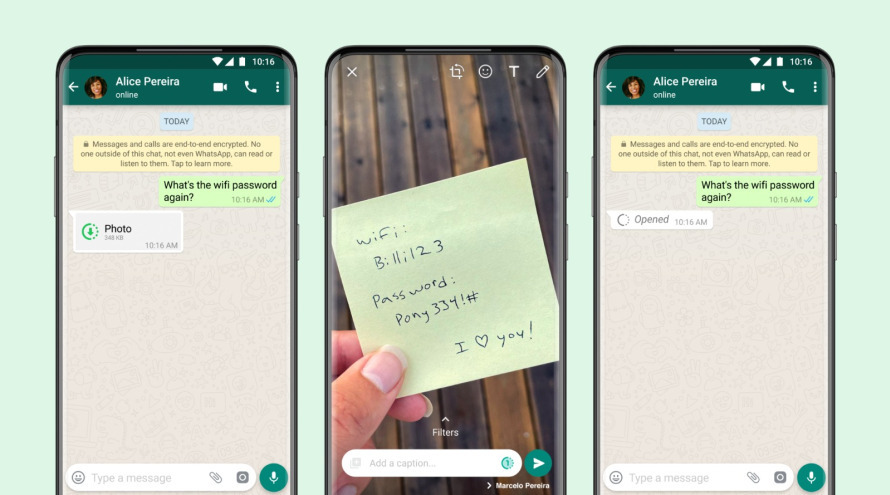 WhatsApp добавил функцию исчезающих сообщений