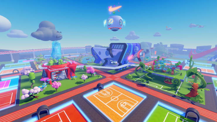 Nike объединился с Roblox для создания виртуального мира Nikeland