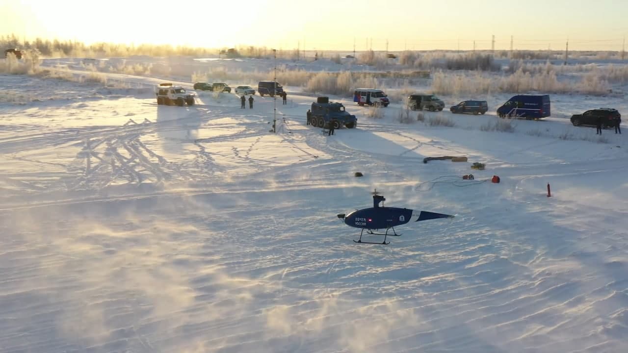 Почта России успешно протестировала доставку с помощью беспилотника
