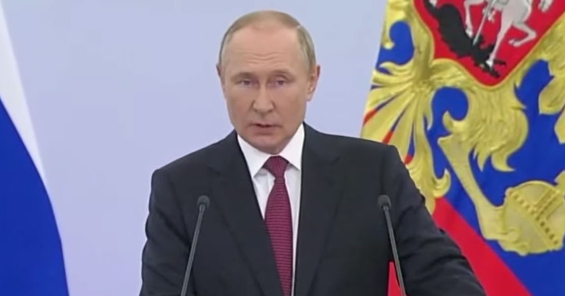 Владимир Путин одобрил вхождение в состав России ДНР, ЛНР, Запорожской и Херсонской областей