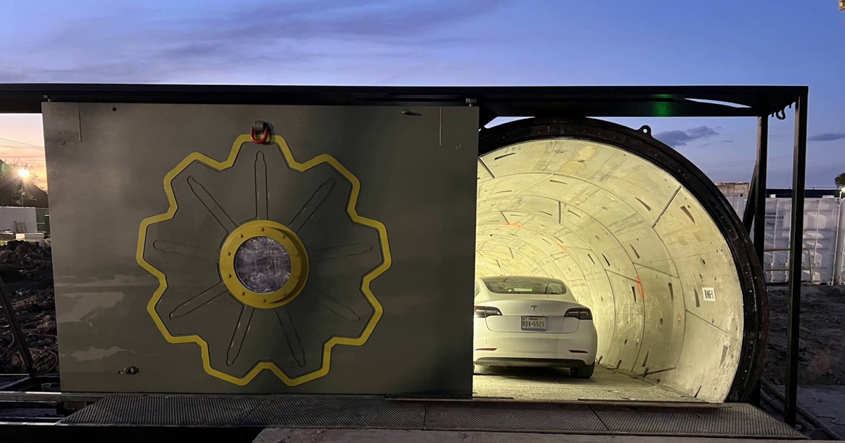The Boring Company Илона Маска начала испытания высокоскоростной транспортной системы Hyperloop