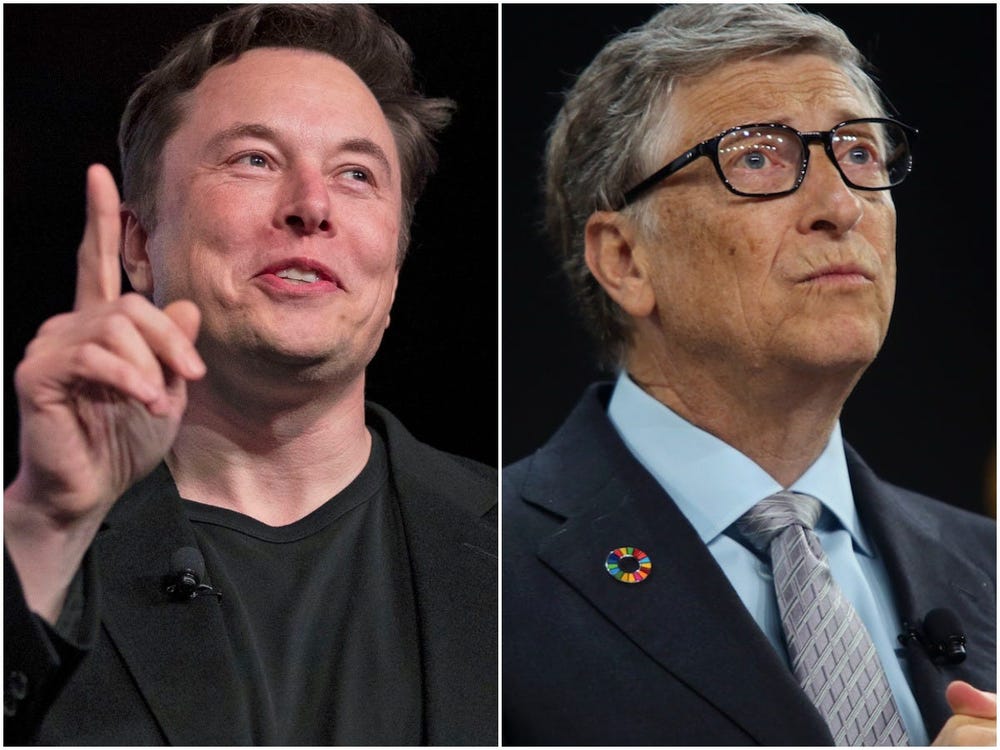 Илон Маск: Билл Гейтс понимает искусственный интеллект «ограниченно»          