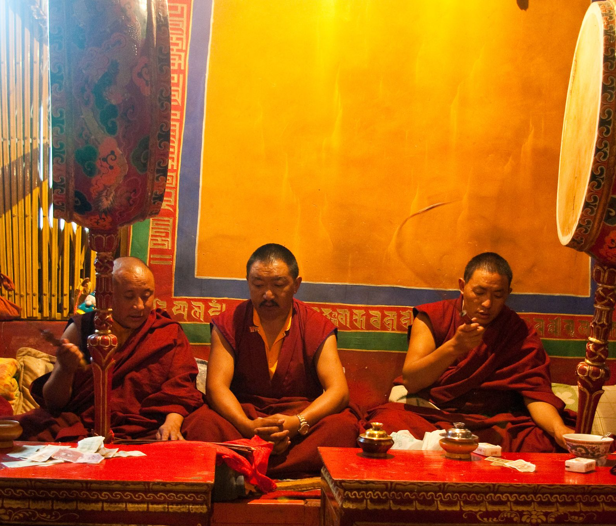 Ученые экспериментировали на тибетских монахах и выяснили, как различные виды медитации влияют на активность мозга          