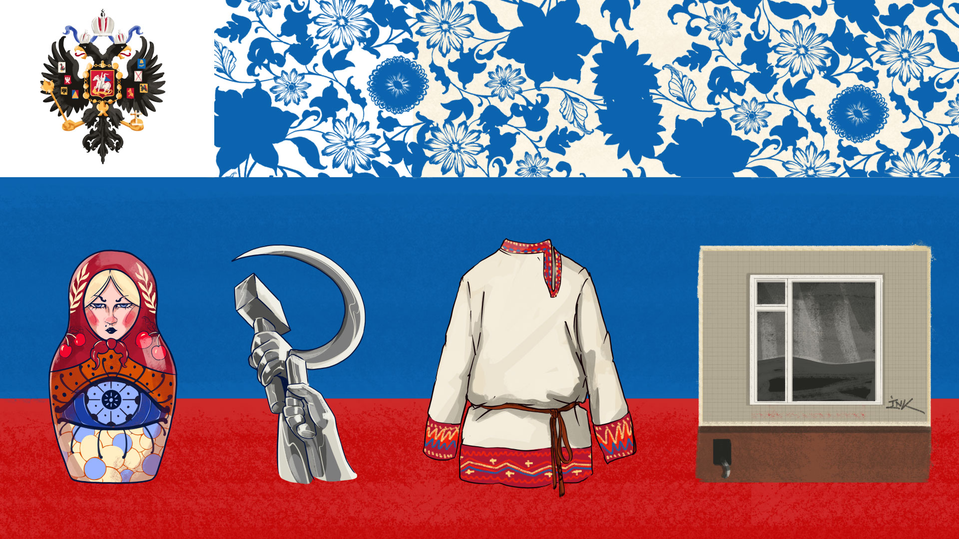 Матрешки, картонные «хрущевки» и футболки с серпом: как российские бизнесмены зарабатывают на патриотизме