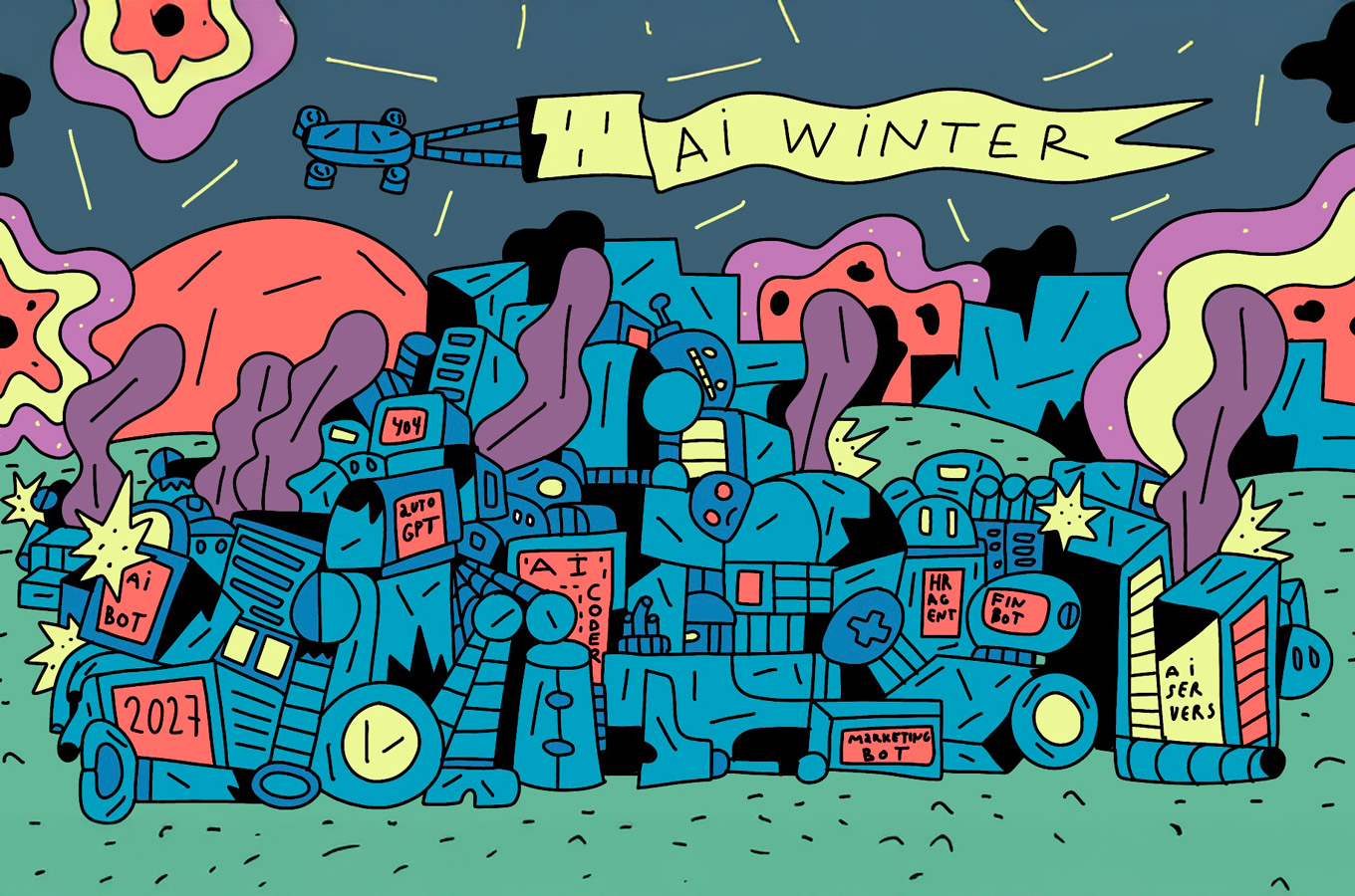 Сгенерированный успех. Почему «пузырь ИИ» может лопнуть уже через 2–3 года