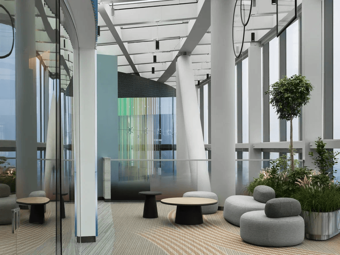 Воздух обновляется каждые 20 минут: как устроен самый высокий офис в «Москва-Сити»