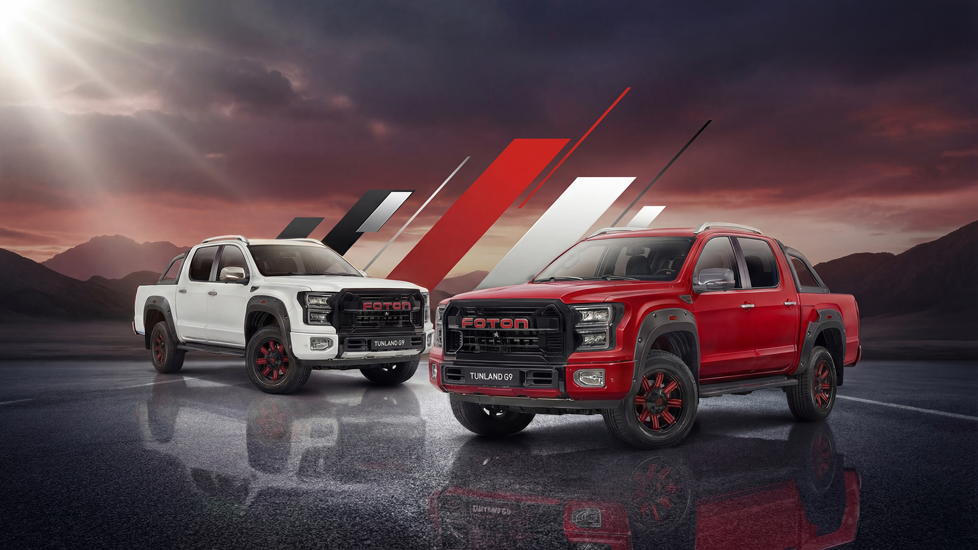 В России представлен пикап FOTON TUNLAND G9