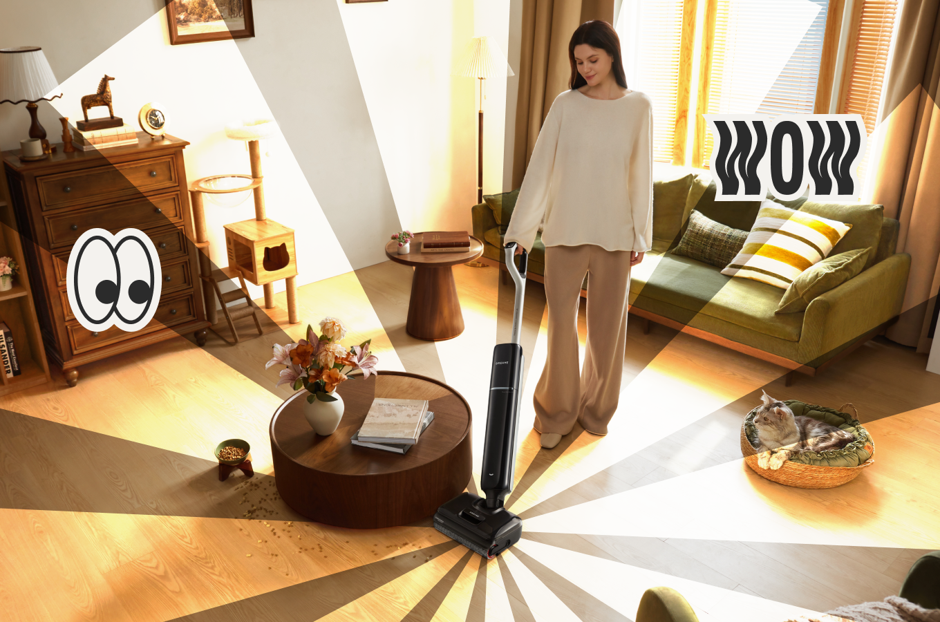 Один за всех: как с помощью беспроводного пылесоса Dreame R20 CE убрать весь дом  от ковров до мебели