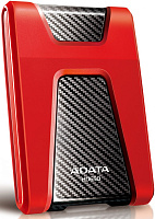 Внешний жёсткий диск 1Tb ADATA HD650 Red (AHD650-1TU31-CRD)