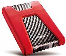 Внешний жёсткий диск 2Tb ADATA HD650 Red (AHD650-2TU31-CRD)