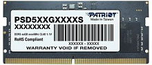 Оперативная память 8Gb DDR5 5600MHz Patriot Signature SO-DIMM (PSD58G560041S)