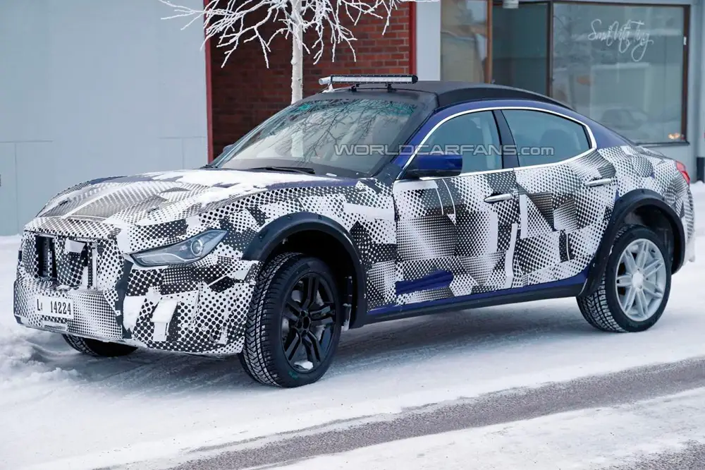 Новый Maserati Levante шокировал всех на зимних тестах – фото и детали!