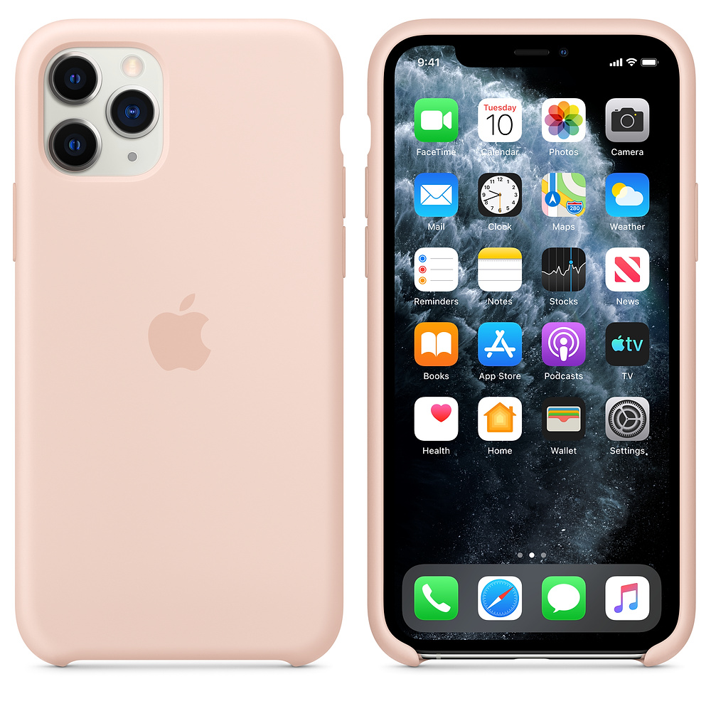 Apple iPhone 11 Pro Silicone Case Pink Sand iTech Store