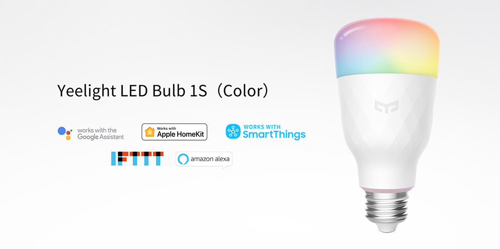 Yeelight smart led bulb 1s outlet color