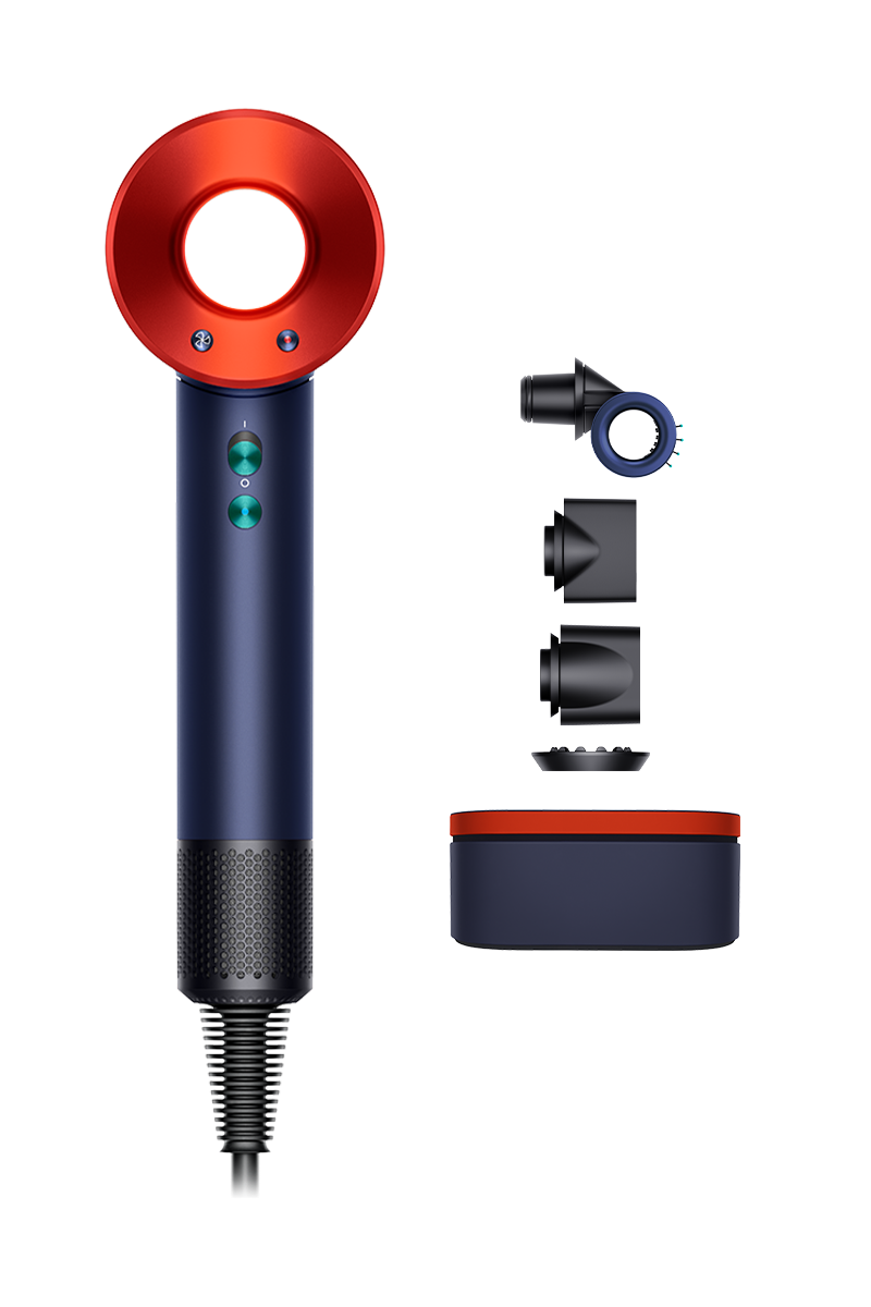 Фен Dyson Supersonic для волос HD15 Prussian Blue and Topaz+футляр — iTech  Store