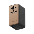 Превью-изображение №1 для товара «Адаптер Momax 4-Port GaN Travel Charger With Built-In USB-C Cable 170W»
