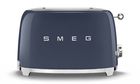 Превью-изображение №1 для товара «Тостер на 2 ломтика SMEG TSF01NBEU Темно-синий»