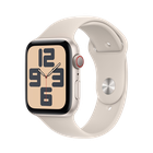 Превью-изображение №1 для товара «*Apple Watch SE (2023) 44mm Starlight Aluminum Case With Starlight Sport Band (GPS) M/L»